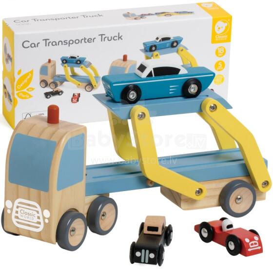 CLASSIC WORLD Road Tow Truck Set of 3 Cars - Roadside Assistance