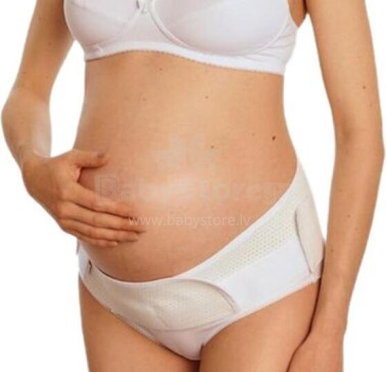 Sweet Mama Prenatal Belt Art.F-1444 White Medicīniskā elastīgā balstošā josta grūtniecēm un pēc dzemdību