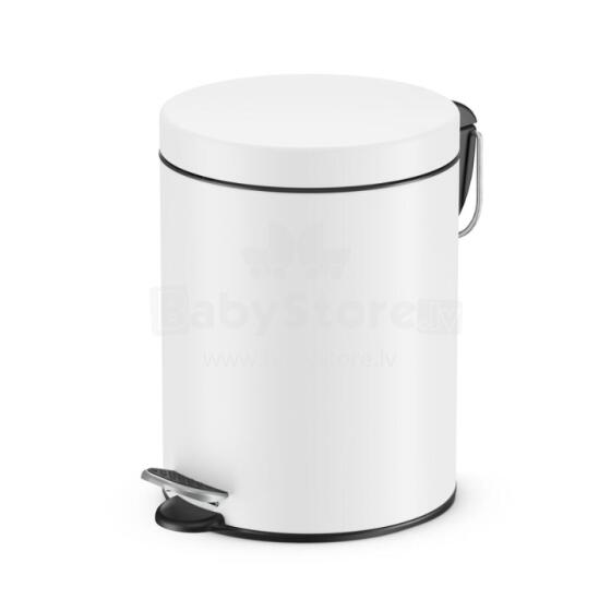 Waste bin Selekta S / 5L / matte white