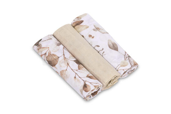 MUSLIN DIAPER 3-PACK 60X80 EG-0005