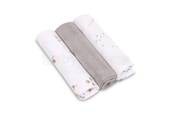 MUSLIN DIAPER 3-PACK 60X80 EG-0010