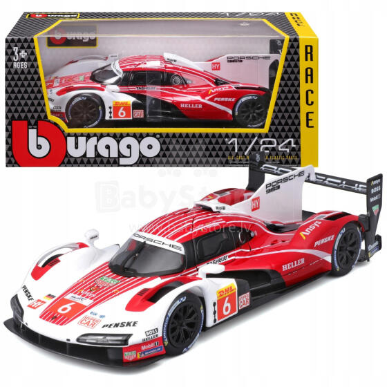 AUTO BBURAGO RACE PORSCHE 963 1:24