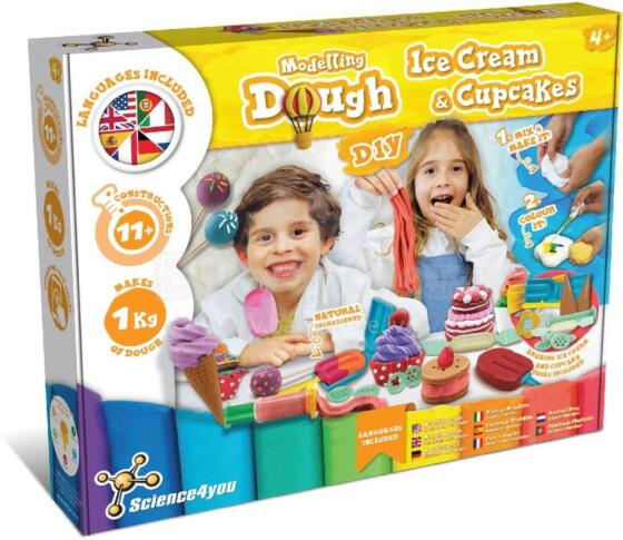 Science kit - DIY Modelling Dough - Ice Cream & Cupcakes