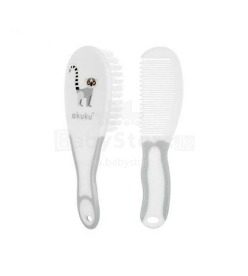 Akuku Art.A0128 Brush and comb