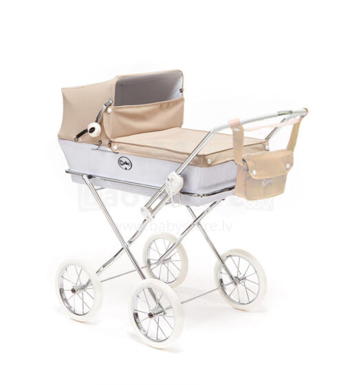 Arrue Prestigio Jr. Art.250608 Paris Large classic doll stroller with bag
