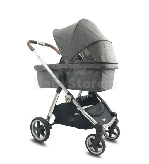 Arrue Obe Art.250629 Grey Bērnu rati  ar kulbu