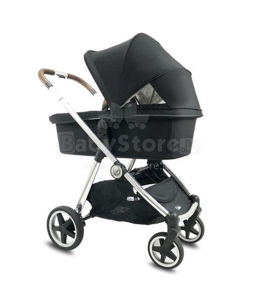 Arrue Obe Art.250630 Black  Baby stroller with cradle