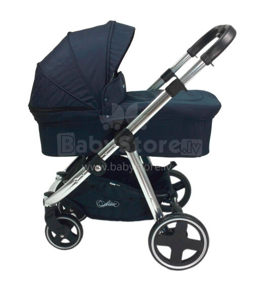 Arrue Ona Art.250633 Navy Baby stroller with cradle
