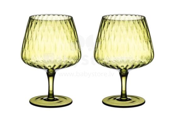 Maku Tarha wine glass 2 pcs olive 45 cl