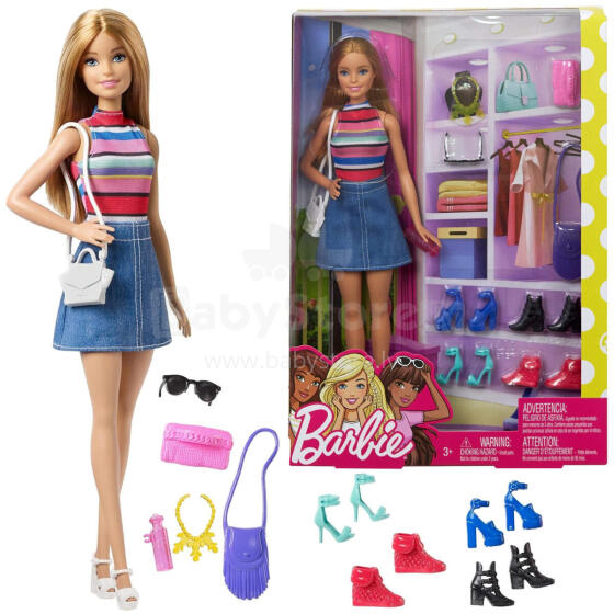 LALKA BARBIE Z SZAFĄ