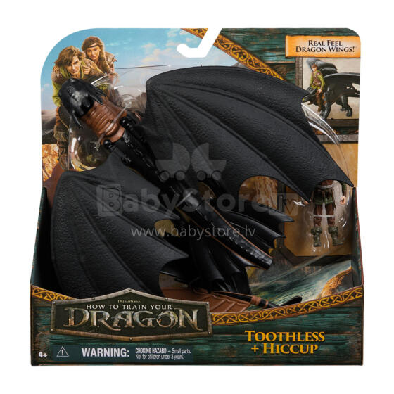 DRAGONS figure Viking & Dragon