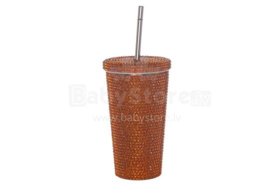 Maku Deal Thermal mug Diamond Glitter 540 ml copper