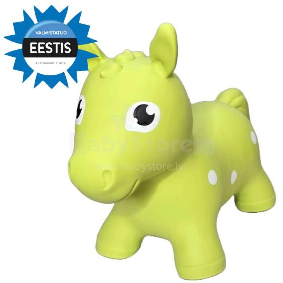Gerardo's Toys Jumpy hüppeloom Hobune, roheline