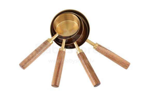 Maku Measuring cup set gold 4 pcs
