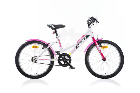 Children's bicycle 20 ''420 SPORT'', white/pink