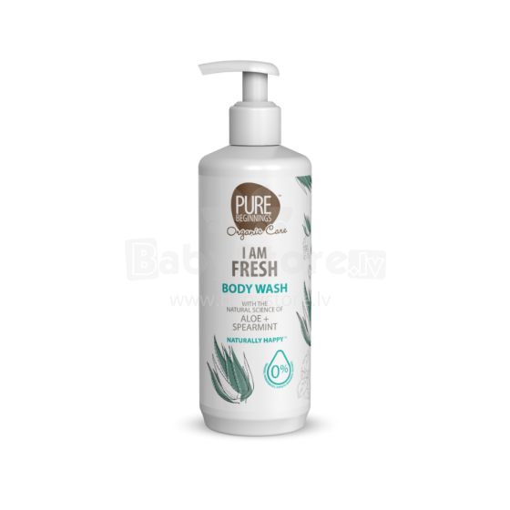 Pure Beginnings Body Wash I am Fresh Art.251272 освежающий гель для душа с алоэ вера и мятой, 500 мл