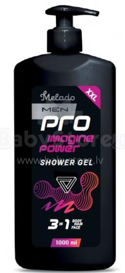 Душ гель 3*1 Melado Im.Power 1000мл
