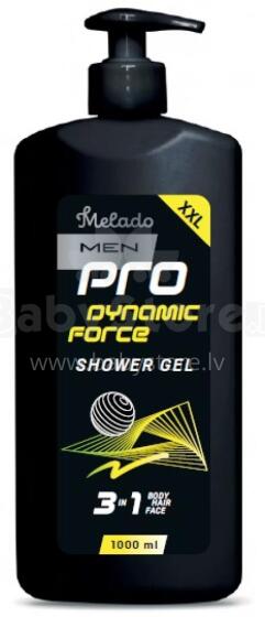 MELADO Shower Gel 3*1 Dynamic 1000ml