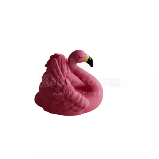 Natruba Bath Toy Flamingo Art.251329 Flamingo no 100% naturāla (dabas) kaučuka