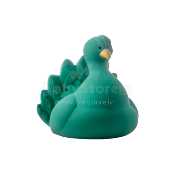 Natruba Bath Toy Peacock Art.251330 Pavlīns no 100% naturāla (dabas) kaučuka