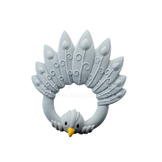 Natruba Rubber Rattle Art.251336  Прорезыватель из 100% натурального (природного) каучука