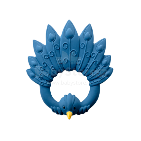 Natruba Rubber Rattle Art.251342 Zobu graužāmais no 100% naturāla (dabas) kaučuka