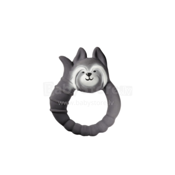 Natruba Rubber Rattle Art.251343  Прорезыватель из 100% натурального (природного) каучука