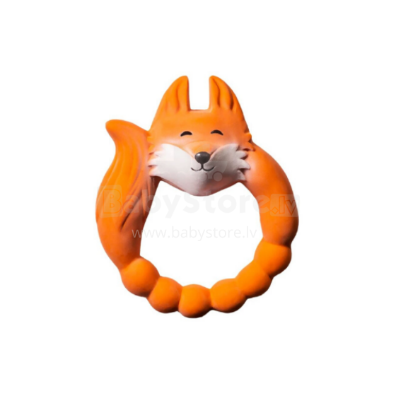 Natruba Rubber Rattle Art.251344  Прорезыватель из 100% натурального (природного) каучука