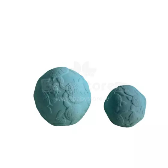 Natruba Rubber Sensory Balls Art.251352 Zobu graužāmais bumbas no 100% naturāla (dabas) kaučuka