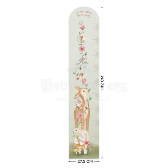 Little Dutch Stikc Wall Sticker Art.WD451031 Fairy Garden Sienas uzlīmes - Auguma mērītājs