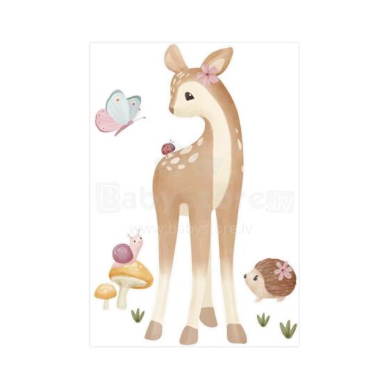 Little Dutch Wall Sticker Art.WD379031 Fairy Garden Sienas uzlīmes