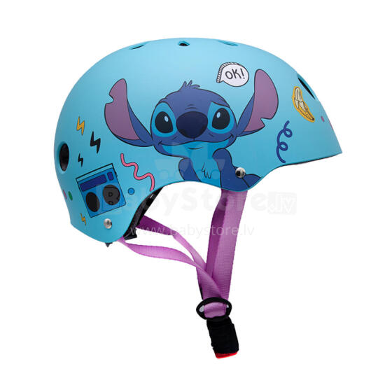 Disney Sport Helmet Stitch Art.59299 Certificēta, regulējama ķivere bērniem