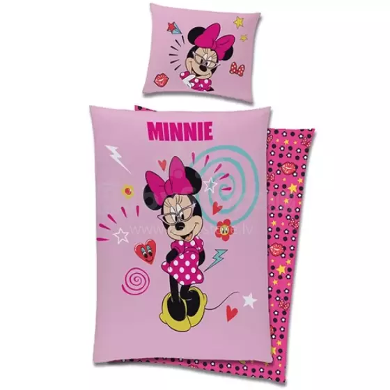 Carbotex Bedding Mickey Art.MNN219002-13 Cotton bed linen 140x200/60x70cm