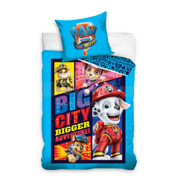 Carbotex Bedding Paw Patrol Art.PAWM211001-13 Хлопковое постельное белье  140x200/60x70см