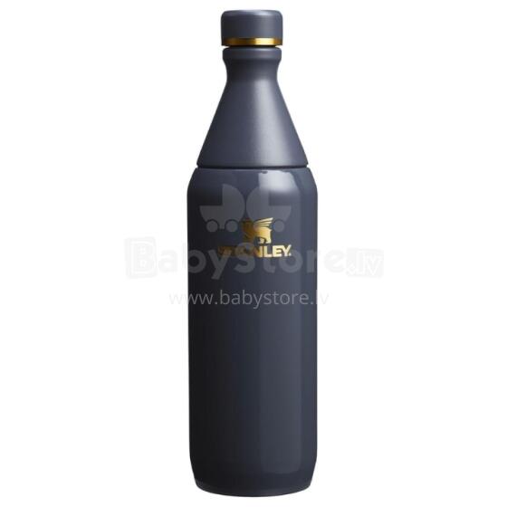 Termopudele The All Day Slim Bottle 0,6L glancēti pelēka