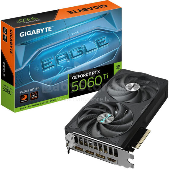 Grafikas karte Gigabyte GeForce RTX 5060 Ti EAGLE OC 16GB