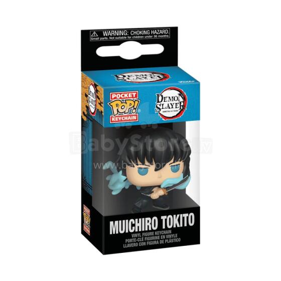 FUNKO POP! Keychain: Demon Slayer - Muichiro Tokito