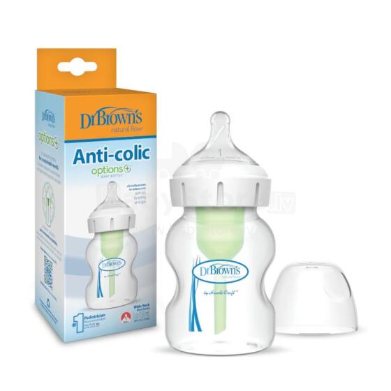 DR.BROWN'S pacifier OPTIONS+ with a wide neck, 150 ml