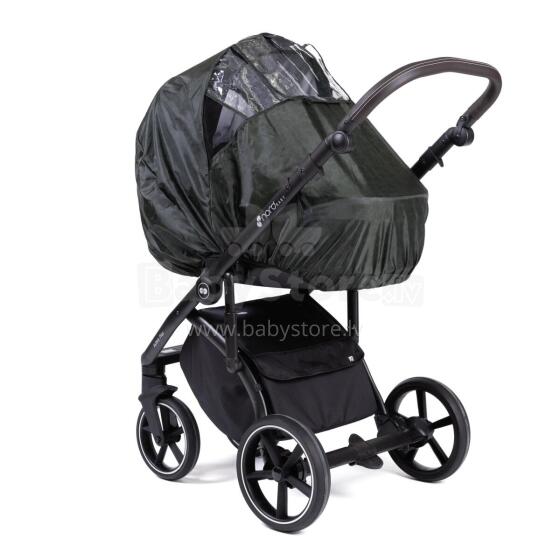 NordBaby Raincover Art.252152 Khaki Print Universal rain cover for stroller