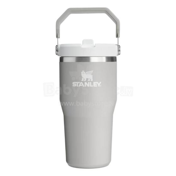 Термокружка с трубочкой The IceFlow Flip Straw 2.0 Tumbler 0.6L светло-серая