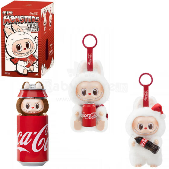 Labubu Cola Art.252273 Mīkstā rotaļlieta Labubu, 15 cm