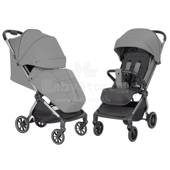 Bērnu rati CARRELLO Atom M CRL-5527 Alumīnija pelēks