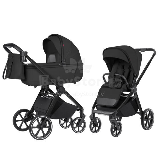 Детская коляска 2в1 CARRELLO Omega CRL-6531 Denim Black