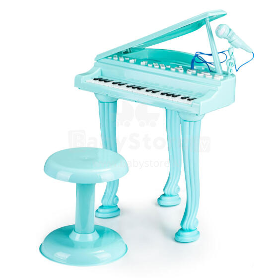 Piano organa klaviatūra ar mikrofonu mp3