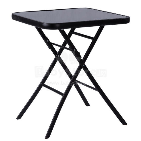 Folding Glass Garden Table for Terrace Coffee MultiGarden