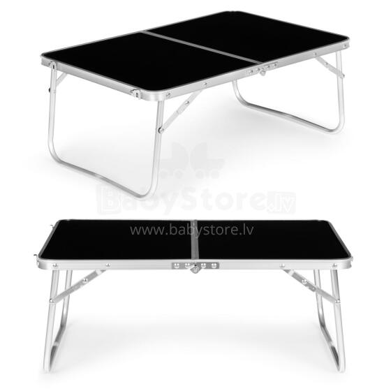 Складной столик для кемпинга и пикника 60x40 см черный MultiGarden