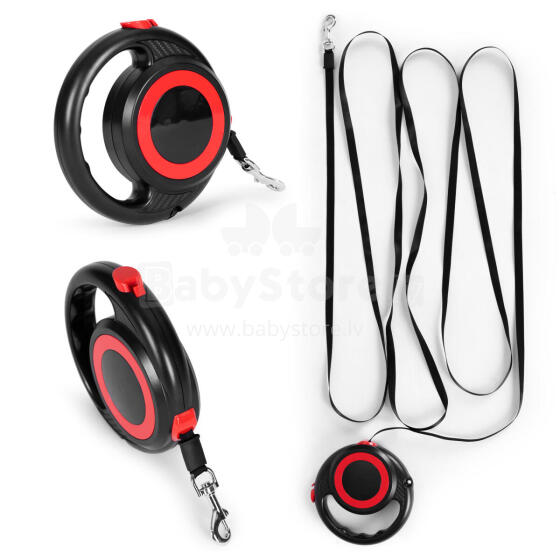 4.2 m automatic leash for a dog or cat with a lock