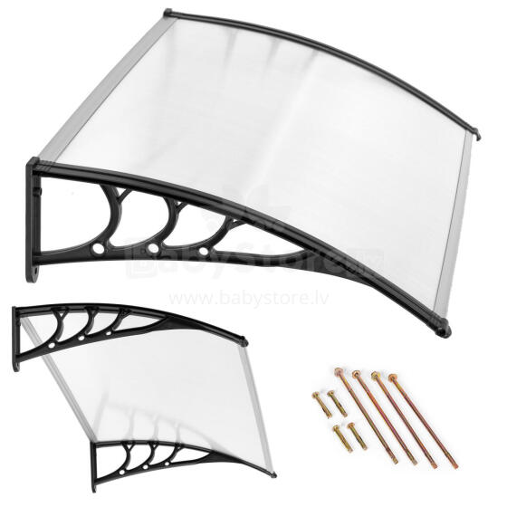 Durvju nojume 150x80 cm Polikarbonāta jumta segums