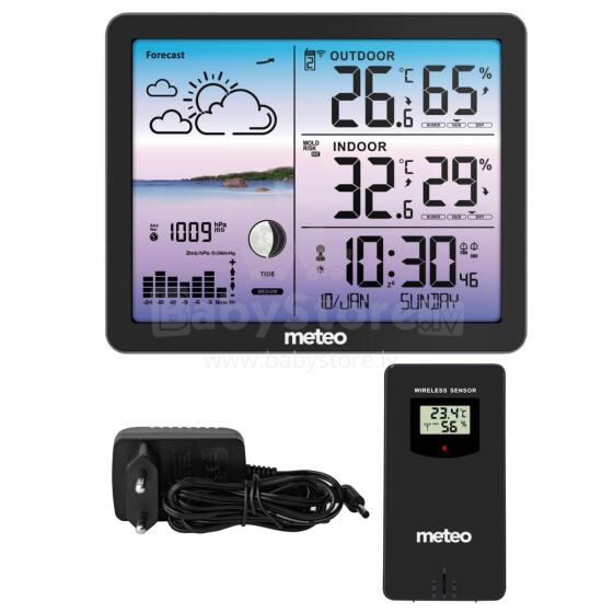 METEO SP107 weather station, black