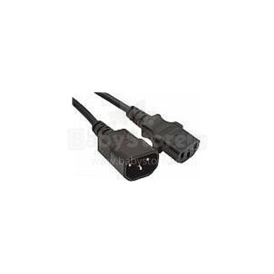 Кабель питания Gembird Extension VDE IEC320 C13 / C14, 1,8 м (толщина) (PC-189-VDE)